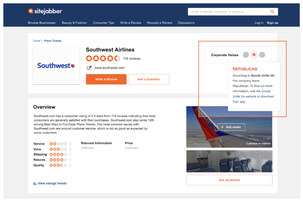 Sitejabber Goods Unite Us Southwest