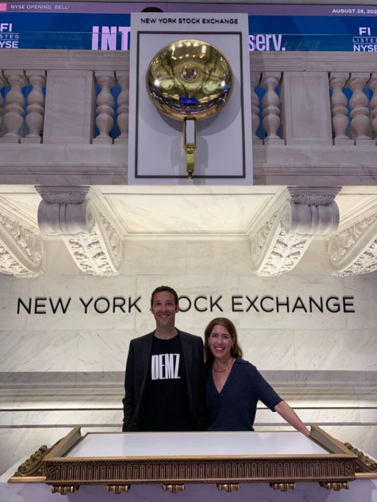 The floor of the NYSE